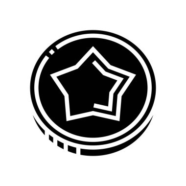 Bozuk para oyunu ödülü sembolü illüstrasyonu