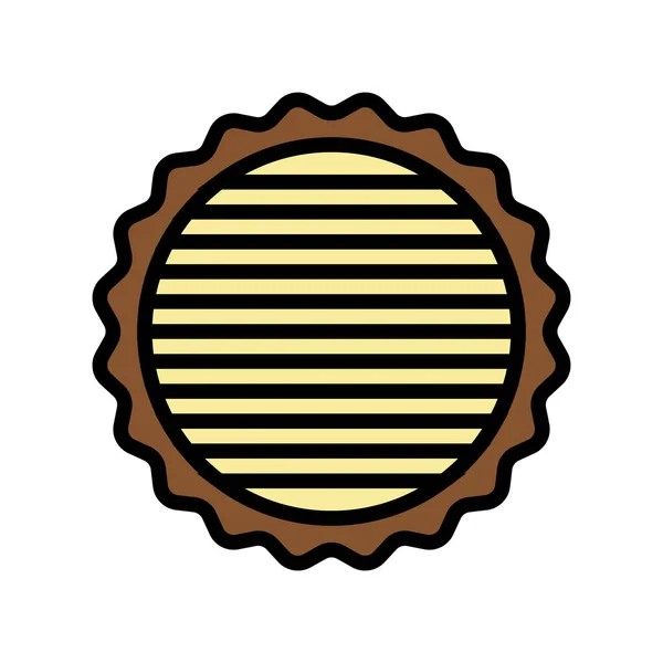 Albero Vettore Icona Colore Legno Legno Albero Segno Illustrazione Simbolo — Vettoriale Stock