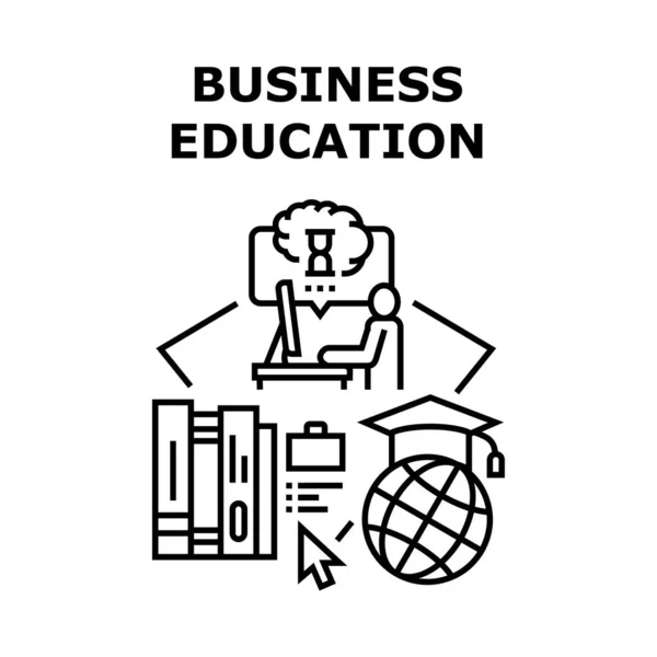 Business Education Seminar Vektor-Konzept Farbe — Stockvektor