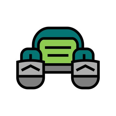 sinek avlama dubası renk ikonu vektör illüstrasyonu