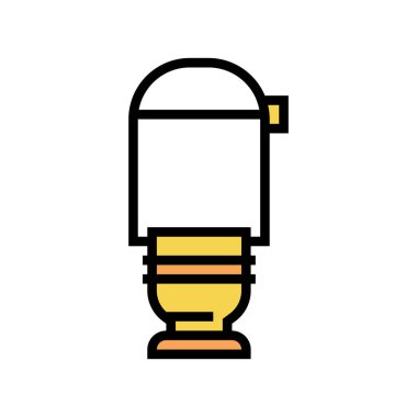 Nargile Sepet renk vektör çizimi