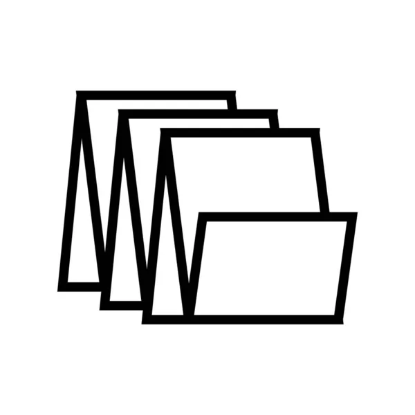 Carreaux de sol ligne icône vectoriel illustration — Image vectorielle