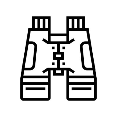 dürbün satır simgesi çizimi tırmanılıyor