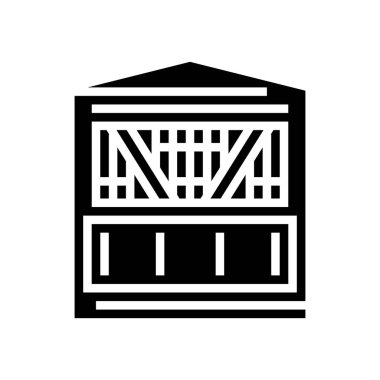 av kulesi sembol vektör çizimi