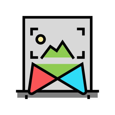 resim ışıklandırma renk vektör illüstrasyonu