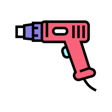 reçine sanatı renk ikonu çizimi için fan aygıtı