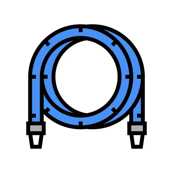 Filtrera pool slang färg ikon vektor illustration — Stock vektor