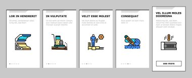 Yer Kurulumu Bindirme Simgeleri Vektörü Ayarla