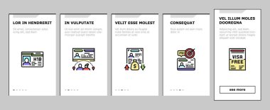 Giden Simgeler İçin Visa Vektörü Ayarla