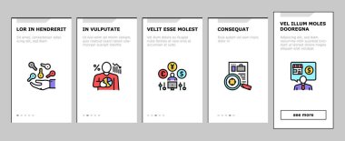 Yatılı Simgelerde İş Motivasyonu Vektörü Ayarladı