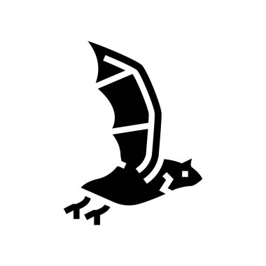 Yarasa Cadılar Bayramı sembolü vektör illüstrasyonuName