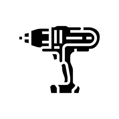 etki anahtarı aracı glyph vektör illüstrasyonu