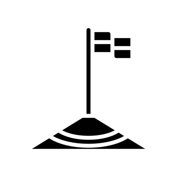 Hörn spark glyph ikon vektor illustration — Stock vektor