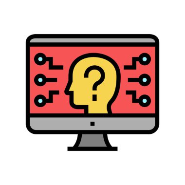 Güvenlik sistemi renk vektör illüstrasyonunu şifrele