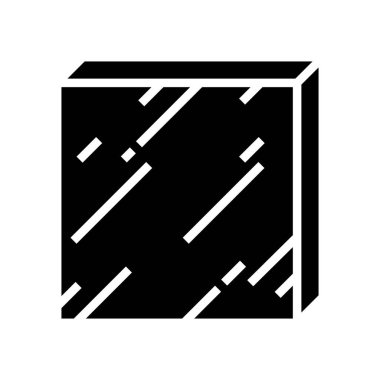 levha metali simge vektör illüstrasyonu