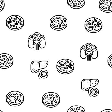 Bakteri Enfeksiyon Vektörü Kusursuz Desen