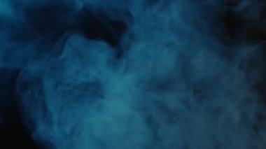 Soyut mavi duman dokusu