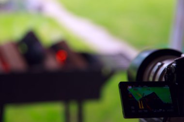 Bir mangal yakacak odun ile filme