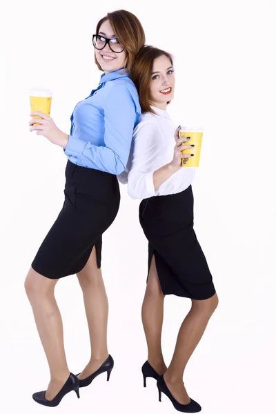 Mulheres de negócios em coffee break — Fotografia de Stock