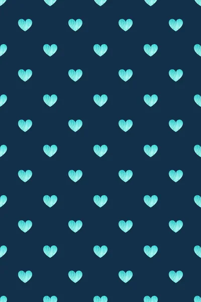 Seamless pattern with hearts on background — Stock Photo, Image