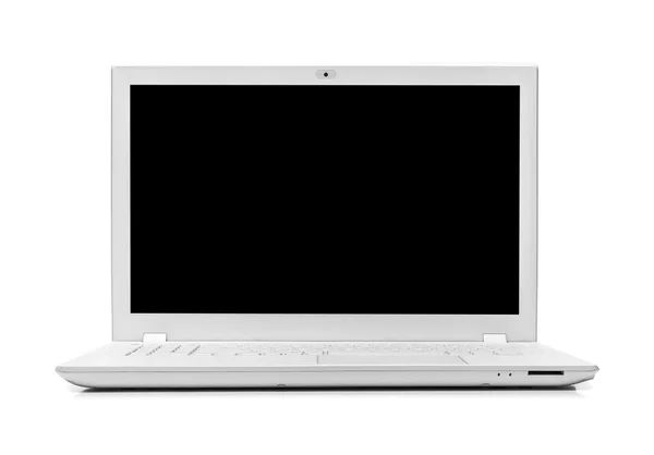 Moderne laptop geïsoleerd. — Stockfoto