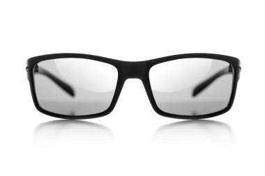 siyah güneş gözlüğü izole.