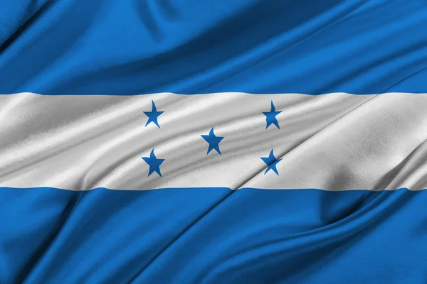 Bandeira de Honduras. — Fotografia de Stock