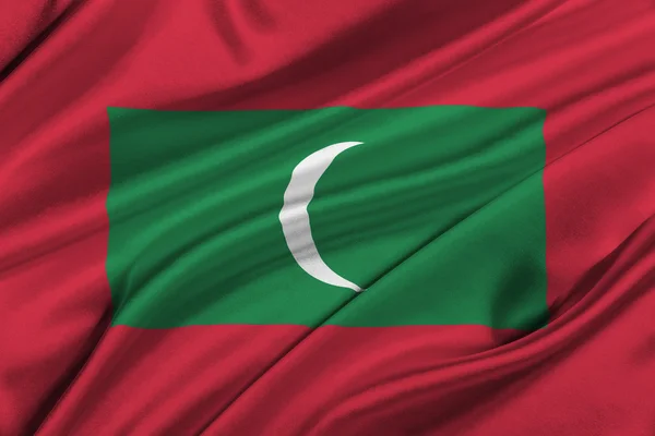 Σημαία των Μαλδίβων. — Φωτογραφία Αρχείου