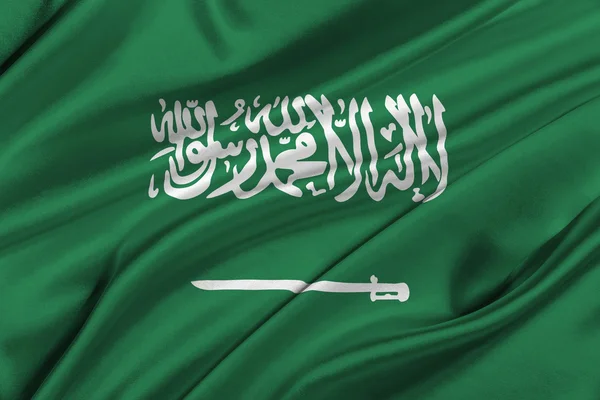 Flagge von saudi arabia. — Stockfoto