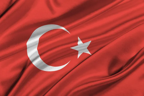 Drapeau de Turquie. — Photo