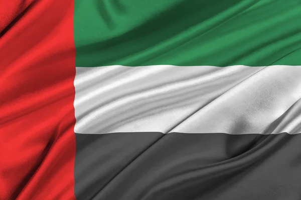 Bandiera degli Emirati arabi uniti — Foto Stock