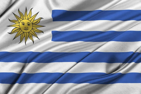 Flag of Uruguay — Stock Photo, Image