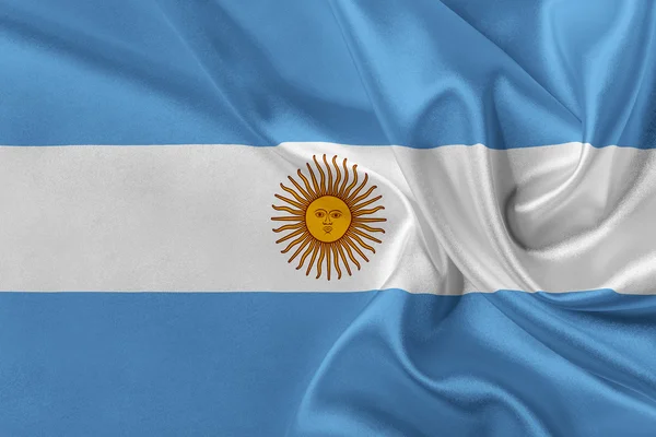 Bandeira da Argentina. — Fotografia de Stock