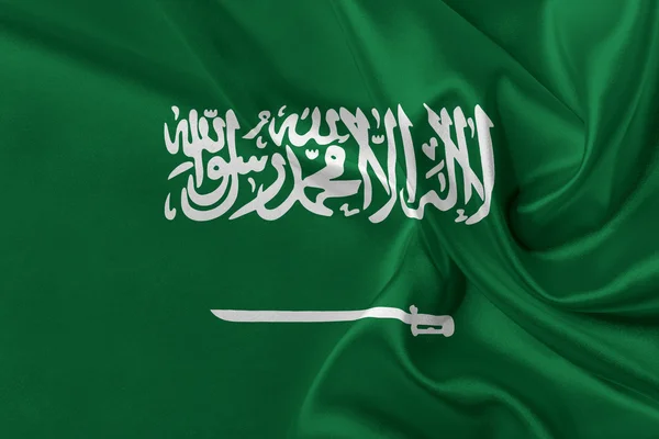 Flag of Saudi Arabia. — Stock Photo, Image