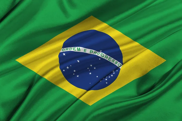 Bandeira do Brasil . — Fotografia de Stock