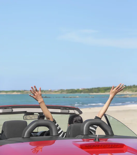 Sommer Autofahrt Urlaub . — Stockfoto