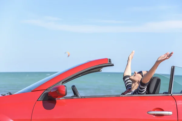 Auto reis zomervakantie . — Stockfoto