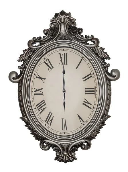 Антикварные настенные часы . — стоковое фото