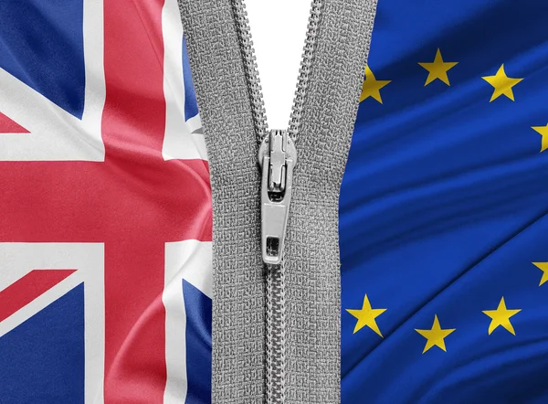 Brexit. Uscita della Gran Bretagna dall'Unione europea - concetto . — Foto Stock