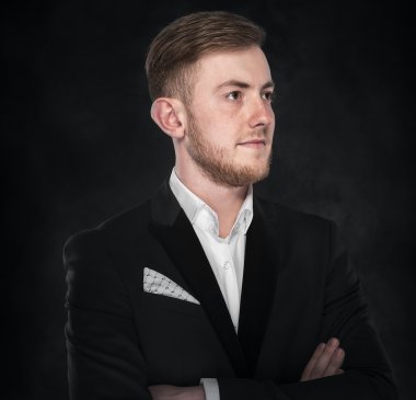 iş takım elbiseli adamı.