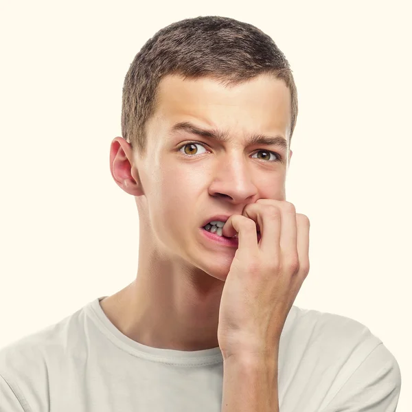 Retrato del hombre asombrado . — Foto de Stock