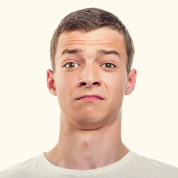 Surprised Young Man. — Stock Photo, Image