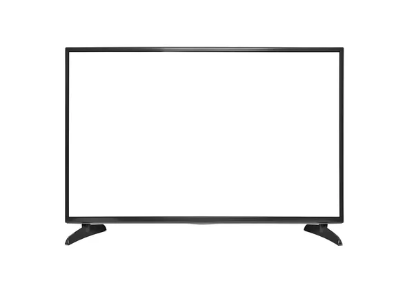 Televisore isolato su sfondo bianco . — Foto Stock