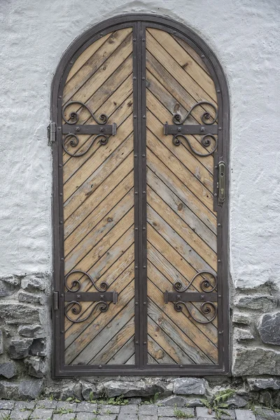 Vieille porte en bois . — Photo