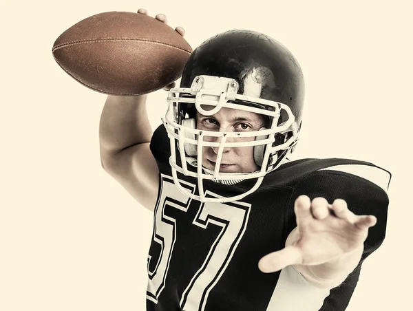 American football player. — Stock Photo, Image