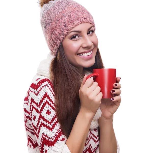 Schöne junge Frau. — Stockfoto