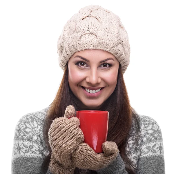 Schöne junge Frau. — Stockfoto