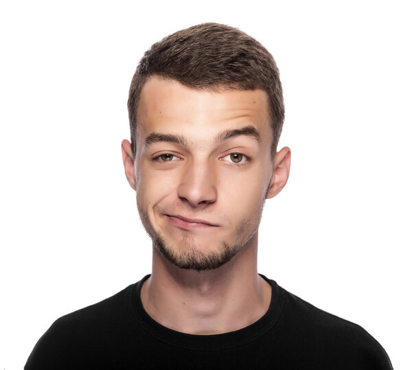 Человек со скрещенными глазами
.