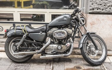 Motosiklet Harley davidson.