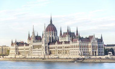 Budapeşte. Gün batımında, Macaristan Parlamentosu.